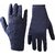 Ramanta Men's Women's Blue Cotton Riding Full Hand Gloves (Free Size, 1 Pair)