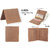 theFitSquare Men Brown Pure Leather RFID Wallet 6 Card Slot 1 Note Compartment TFS-1025