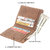 theFitSquare Men Brown Pure Leather RFID Wallet 6 Card Slot 1 Note Compartment TFS-1025