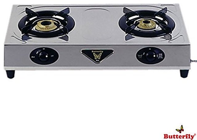 Buy Butterfly Stainless Steel Ace 2 Burner Gas Stove Online Get 29 Off