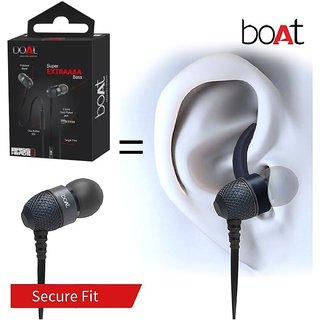 boat bassheads 220 super extra bass wired headset with mic