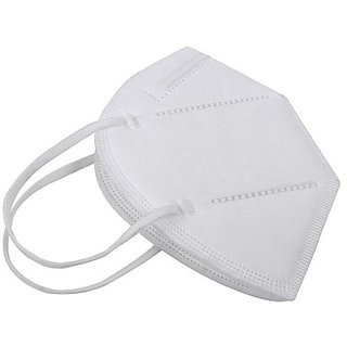                       5 Pieces Anti Pollution Mask With Adjustable Noseclip & Elastic Ear Design Corona Protection Mask                                                 
