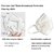 N95 Face Mask Respriator Anti Dust Breathable Protective Mask 5 Layer Protection Face Mask(Pack of 5) 