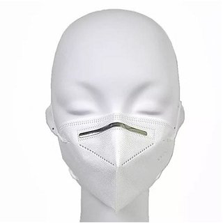                       High Flitration Capicity 5 Layered Medical  Anti Pollution Face Mask With Breathing Valve And Cleaner(Pack Of 5)                                              
