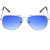 Adam Jones Gradient Blue UV Protected Unisex Aviator Sunglasses