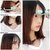 Mini hair straightener ceramic electronic hair roll straighteners