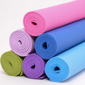 fublousRR5 Yoga Mat Non Slip Yoga Mat Cover Towel Blanket Gym Sport Fitness Exercise Pad Cushion Blue 