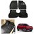 After cars Car Carpet Black Car Floor/Foot Mats for Mahindra XUV 300