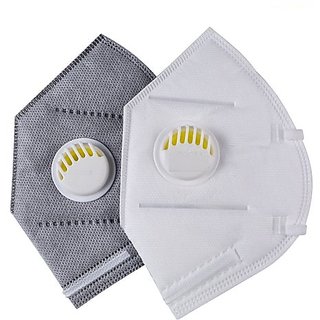 KN-95 Face mask Respirator Anti Dust Breathable Protective Mask With KN95 Filter For Adults Men & Women(Pack of 3) KN-95 Face mask Respirator Anti Dust Breathable Protective Mask With KN95 Filter For Adults Men & Women(Pack of 3)