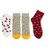 Soxytoes Gourmet Pack Multi-Coloured Cotton Ankle Length Pack of 3 Pairs Unisex Casual Socks