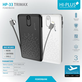Hi-Plus HP-33 TRIMAX BATTERY CHARGER 10000MAH