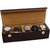 Jhola Basta Distress Finish Canvas watch box for 5 watches ( Brown )
