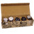 Jhola Basta Distress Finish Canvas watch box for 5 watches ( Brown )