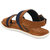 Shoegaro Tan Synthetics Sandals for Men