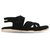 Shoegaro black Sandals for Men