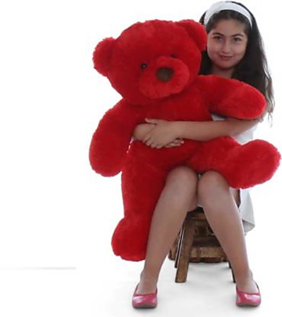 6 feet red teddy bear online shopping