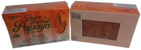 Pure Herbal Papaya Fruity Soap 4 In 1 Skin Whitening Soap Results In 20 Days 1 P