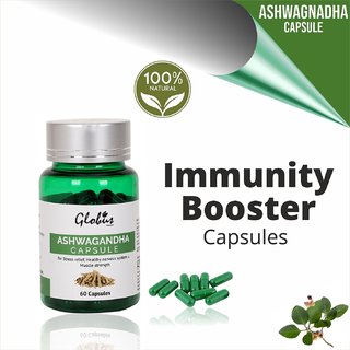 Globus Naturals Ashwagandha Immunity Booster Capsules