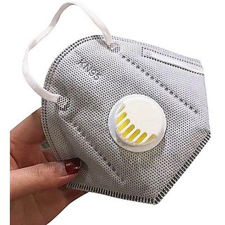                       High filter capicity 5 layered medical particulate mask, CE approved anti pollution mask KN95                                                 