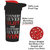 TRUE INDIAN (RED-BLACK) 700 ml Shaker  (Pack of 1, Black, Red, Plastic)