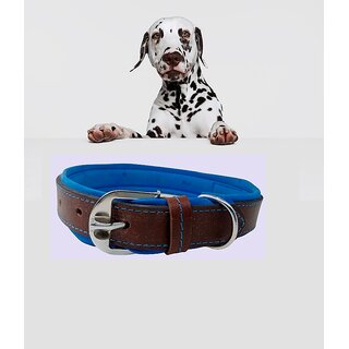                       Forever99 Pet Shop Leather Dog Collar Neck Belt for Large Dogs (Tan)                                              