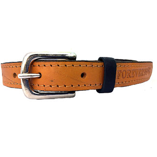                       Forever99 Pet Shop Leather Dog Collar Neck Belt for Small Dogs (Tan)101                                              