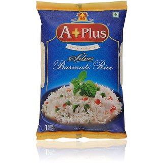 Buy A-Plus-Silver Basmati Rice-5 Kg Online @ ₹600 from ShopClues