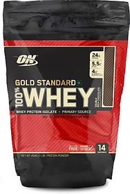 Optimum Nutrition Gold Standard 100 Whey, Double Rich Chocolate, 454 G