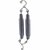 BARAKATH Baby Infant Jhula Swing Stainless Steel Baby Cradle Spring (20 Kg Silver)