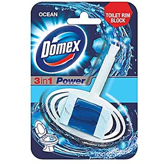 Buy Domex-3 In 1 Ocean Power Rim Block Toilet Cleaner-40 Gm Online ...