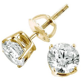 Beautiful precious diamond stud earring original natural american diamond earrings by Ceylonmine Beautiful precious diamond stud earring original natural american diamond earrings by Ceylonmine