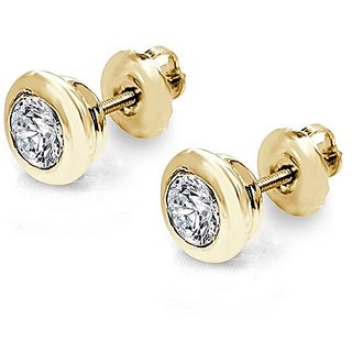 Beautiful precious diamond stud earring original & natural american diamond earrings by Ceylonmine Beautiful precious diamond stud earring original & natural american diamond earrings by Ceylonmine