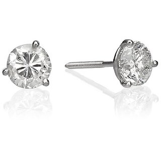 Beautiful precious diamond stud earring original & natural american diamond earrings by Ceylonmine Beautiful precious diamond stud earring original & natural american diamond earrings by Ceylonmine