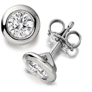 American Diamond stud earring original certified gemstone silver beautiful earring for women girls by Ceylonmine American Diamond stud earring original certified gemstone silver beautiful earring for women girls by Ceylonmine