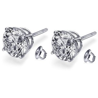 Beautiful Diamond earrings natural & original gemstone stud silver earrings for fashion purpose by Ceylonmine Beautiful Diamond earrings natural & original gemstone stud silver earrings for fashion purpose by Ceylonmine