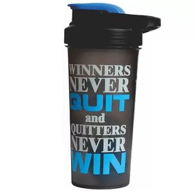 TRUE INDIAN (BLACK-BLUE) 700 ml Shaker  (Pack of 1, Black, Blue, Plastic)
