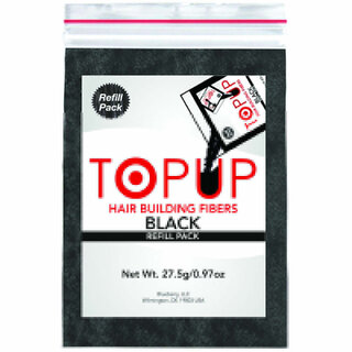 Topup Hair Building Fibers Black Refill Pack 27.5 Gm