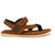 Shoegaro Men's Tan Suede Casual Sandal