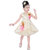 Elegant knee length girls party frock from clobay