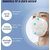 Set Of 1 White N 95 6 layered certified Reusable Face Mask with Nose Pin