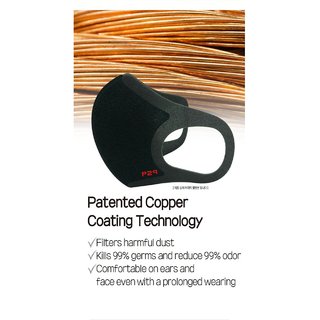 Buy P29 Antibacterial Copper Mask For Men and Women Online @ ₹495 from ...
