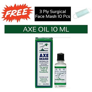 Axe Universal Oil Imported From Malaysia With Free 3ply Mask 10pcs 