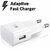 Charger Adapter Compatible for Samsung S8/S9/S9 Plus/S10/S10 Plus C7 Pro/C9 Pro,S7,On 5,J7,A8,A9,A50s,All Models (White)