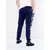 Blue Solid Track Pant For Men by Trendyz