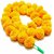 Artificial Marigold Flowers Garlands Phool Mala, Puja Decoration Flowers, Genda Phool, (Yellow Color) Pack of 5 strip