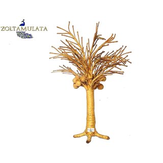 Zoltamulata Handmade Coir Coconut Tree for Home Decor showpiecs with Height 15 inch.