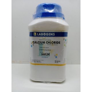 LABOGENS CALCIUM CHLORIDE (fused) (anhydrous) 500GM LABOGENS CALCIUM CHLORIDE (fused) (anhydrous) 500GM