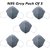 N95 Grey Butterfly Pack Of 5 Mask