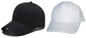 EXCLUSIVE SPORTS BALCK AND WHITE CAP (SET OF 2)