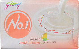 Godrej No.1 Kesar Milk Cream Soap 50g